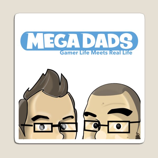 Mega Dads: Peek A Boo Magnet
