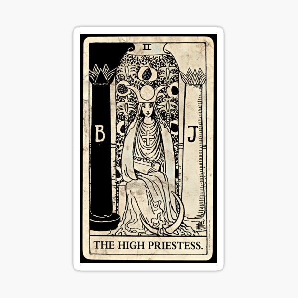 Item preview, the monochromatic high priestess designed and sold by coquillage.