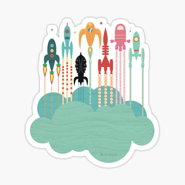 Grand départ (graphic version) Sticker
