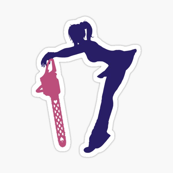 Juliet Starling Lollipop Chainsaw Holographic Sticker 