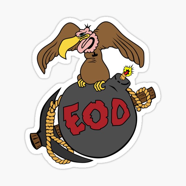 Eod Stickers Redbubble