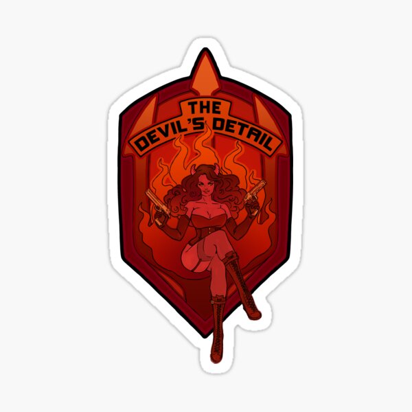 The Devil’s Detail Sticker