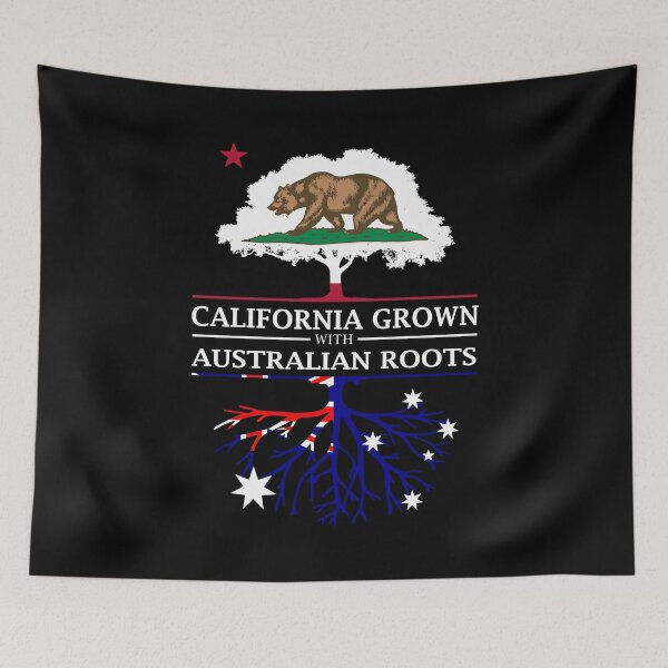 Item preview, California Grown with Australian Roots designed and sold by ockshirts.