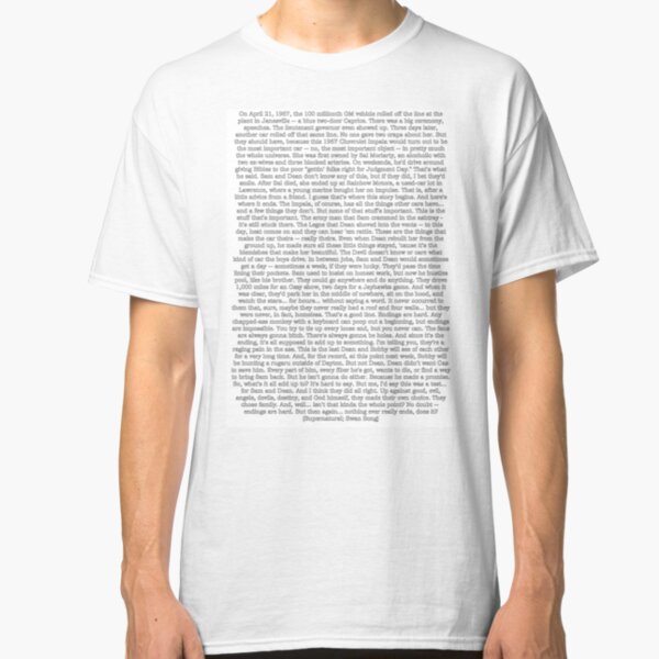 Supernatural | Swan Song Classic T-Shirt