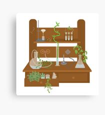 Chemistry in Bloom Canvas Print