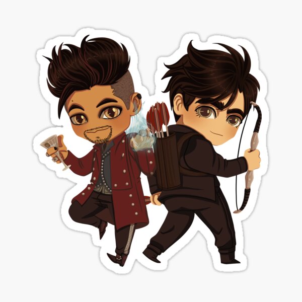 power couple2 Sticker