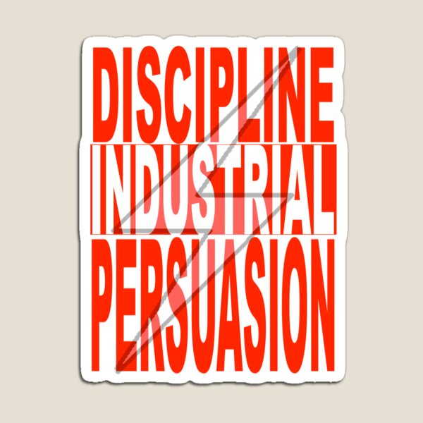 Item preview, DISCIPLINE INDUSTRIAL PERSUASION  designed and sold by Johnny King.