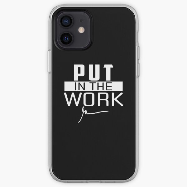 Gary Vaynerchuk / Gary Vee - Put in the Work - WHITE iPhone Soft Case