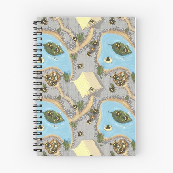 Item preview, Lakeside Camping//Widdle Bitty Bees// Kim Marshall designed and sold by KimMarshall.