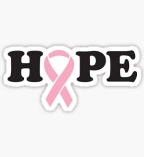 Hope. Breast Cancer Sticker