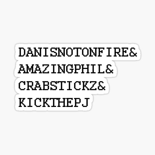 Fantastic Foursome Sticker