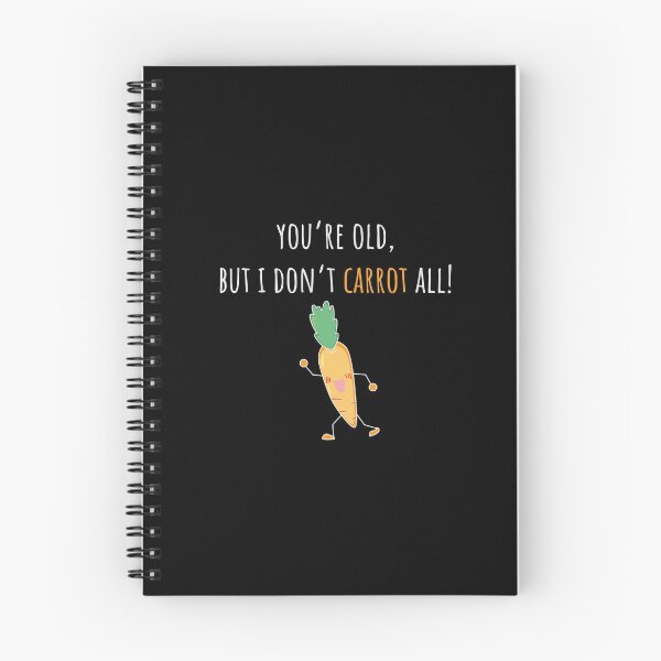 Item preview, Carrot Shirt You're Old But I Don't Carrot All Vegan Gift Tee designed and sold by haselshirt.