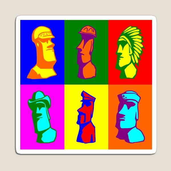 Item preview, The Village Moai designed and sold by Alibarbarella.