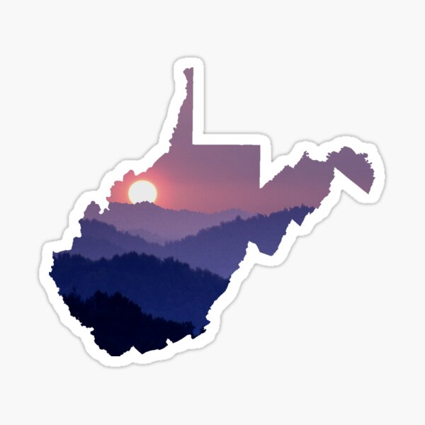 The West Virginia Hills Sticker