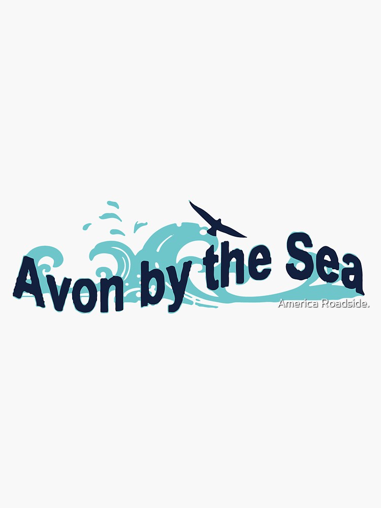 "Avon by the Sea New Jersey." Sticker by ishore1 Redbubble