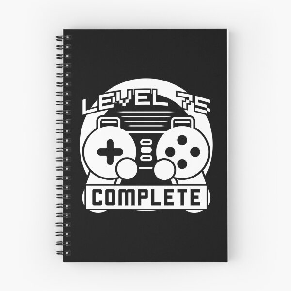 Item preview, Gaming Birthday Gift for Grandpa Level 75 complete !! designed and sold by Nessshirts.