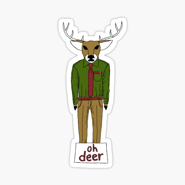 Oh Deer Sticker