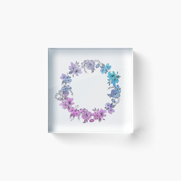 Item preview, Bujo Floral Wreath designed and sold by wildredhead.