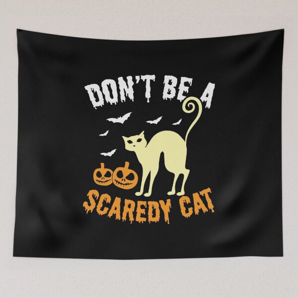 Item preview, Halloween Shirt Don’t Be A Scaredy Cat Pumpkin Tee Gift designed and sold by haselshirt.