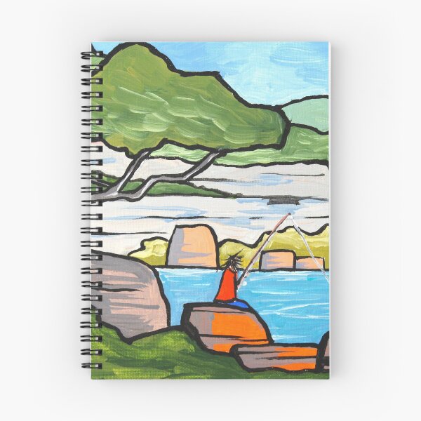 Item preview, Fishing at Shelly Beach designed and sold by Jamie Roper.