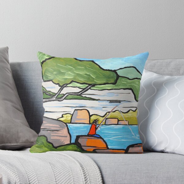 Item preview, Fishing at Shelly Beach designed and sold by Jamie Roper.