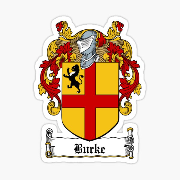Burke (Earls of Ulster) Sticker