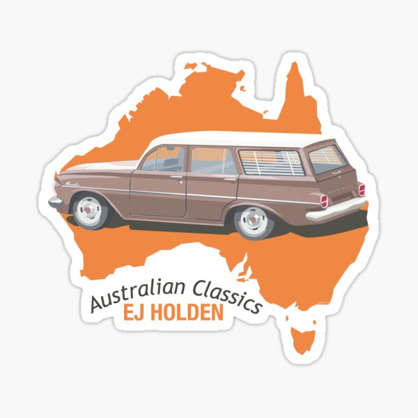 Item preview, Holden EJ (Special) Station Sedan - Australian Classics designed and sold by contourcreative.