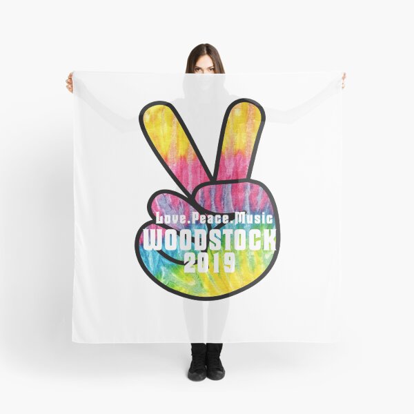 Item preview, Most Anticipated Event of the Year - Woodstock 50 years 1969-2019 - Piece sign, Pride,Rainbow designed and sold by PincGeneral.