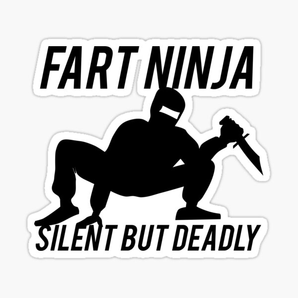 Pegatinas Ninja Pedo Redbubble - el asesino silencioso novato roblox silent assassin