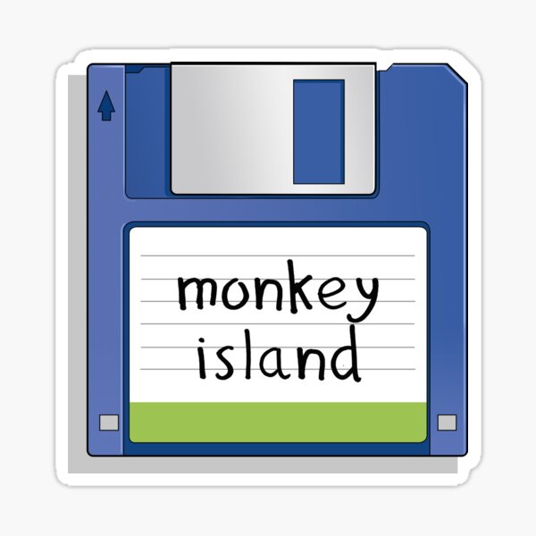Item preview, Monkey Island Retro MS-DOS/Commodore Amiga games designed and sold by Creative Spectator.