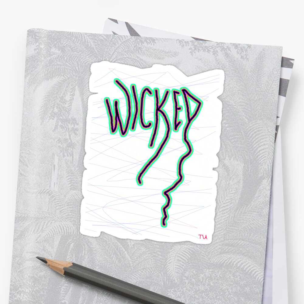 wicked-new-england-slang-sticker-by-tiaknight-redbubble