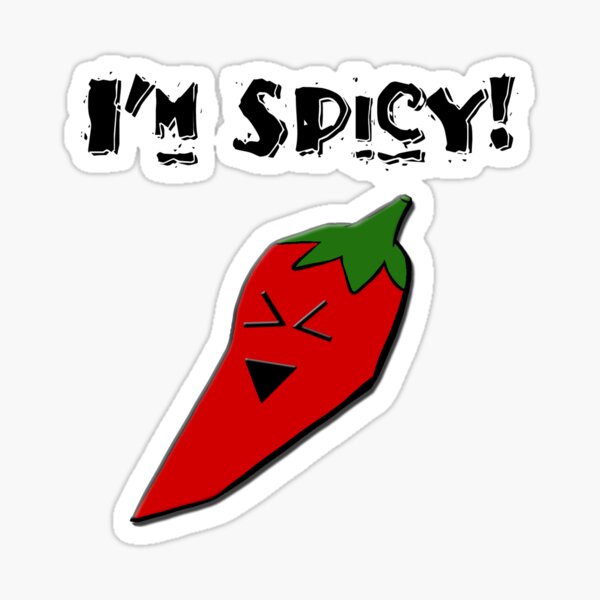 i'm spicy Sticker