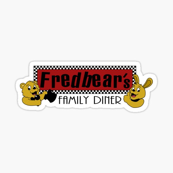  Fredbear'S Family Diner Poster (Spring Bonnie) Sticker Vinyl  Waterproof Sticker Decal Car Laptop Wall Window Bumper Sticker 5 : Sports  & Outdoors