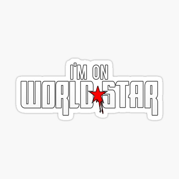 Worldstarhiphop Stickers Redbubble - official worldstarhiphop roblox