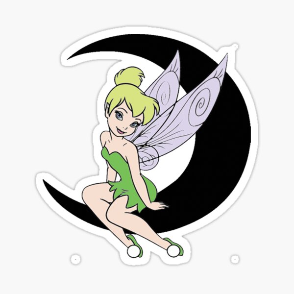 Tinkerbell Sticker For Sale By Aprillb20 Redbubble 