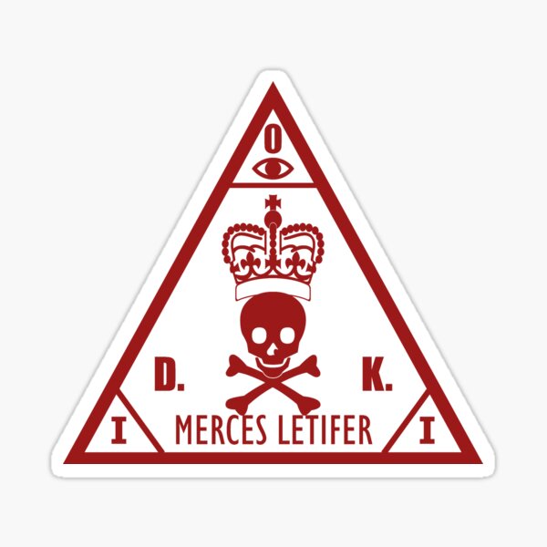 Merces Letifer for darker colors Sticker