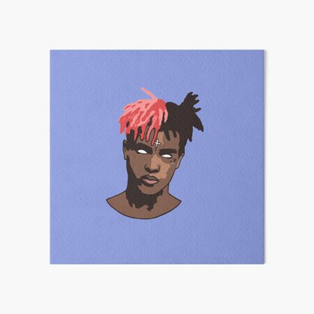XXX Red Art Board Print