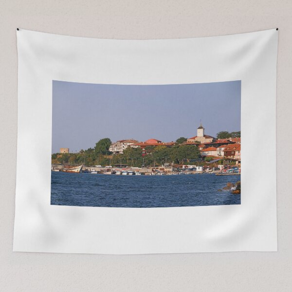 Item preview, Old town Nessebar on the Black Sea cityscape Bulgaria designed and sold by goceris.