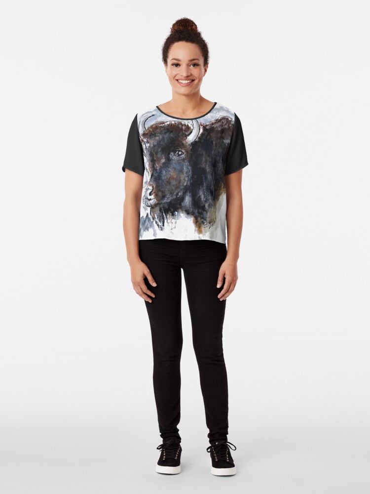 Alternate view of What Do You Want? Chiffon Top