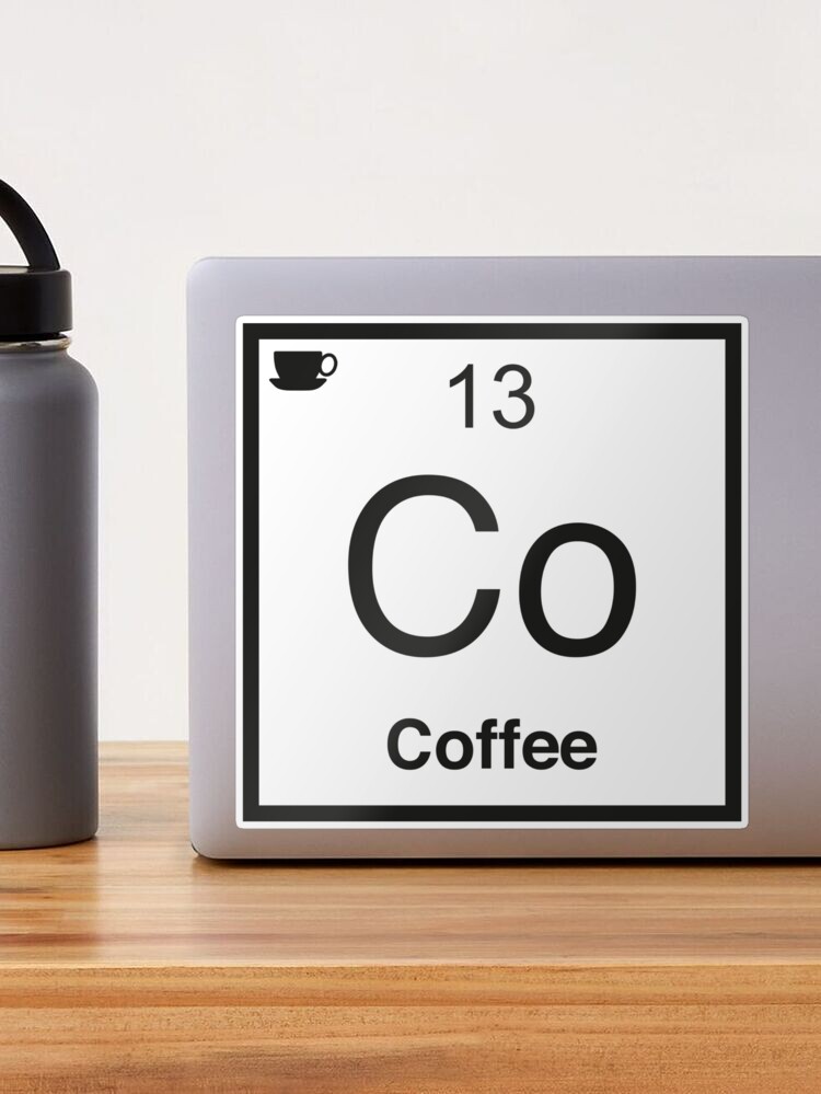 co-coffee-element-sticker-for-sale-by-designfactoryd-redbubble