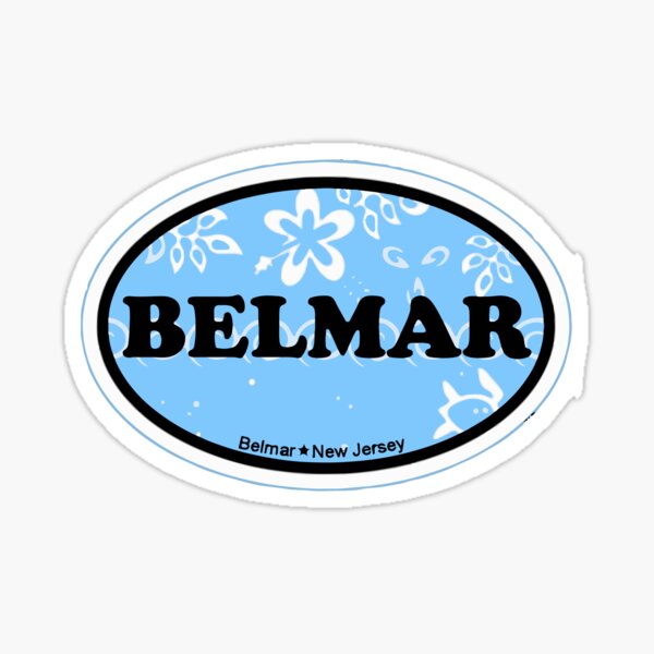 Artikel-Vorschau von Belmar – New Jersey., designt und verkauft von America Roadside..