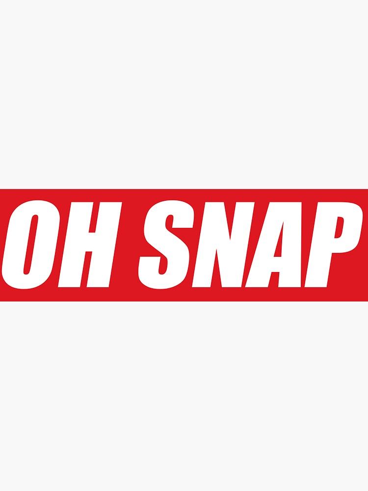 Snap On Logo Sticker