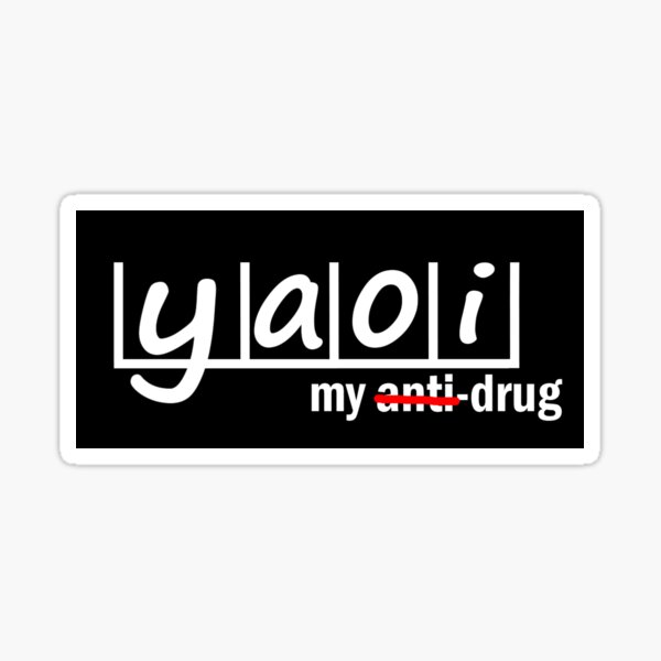 Anti Yaoi Stickers Redbubble