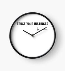 Reloj Gary Vaynerchuk / Gary Vee - Confíe en sus instintos - NEGRO
