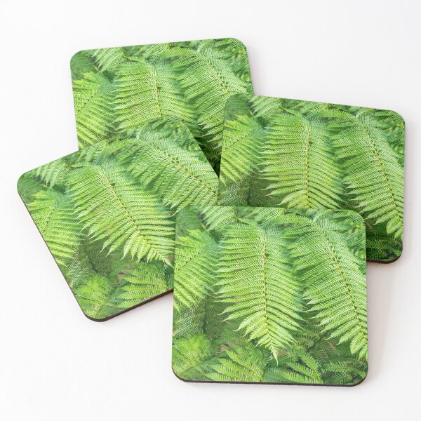 Item preview, Lacy Green Plumes - Verdant Biophilic Fern Pattern designed and sold by Georgia Mizuleva.