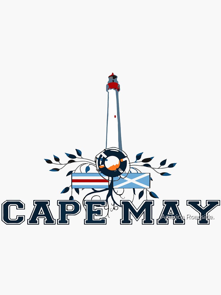 "Cape May New Jersey." Sticker by ishore1 Redbubble