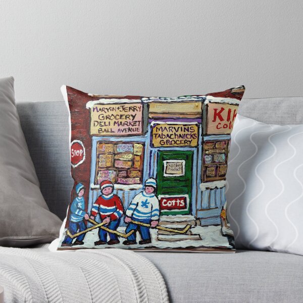 Item preview, HOCKEY ART PAINTINGS MONTREAL DEPANNEUR BEST CANADIAN PAINTINGS designed and sold by Carole  Spandau.