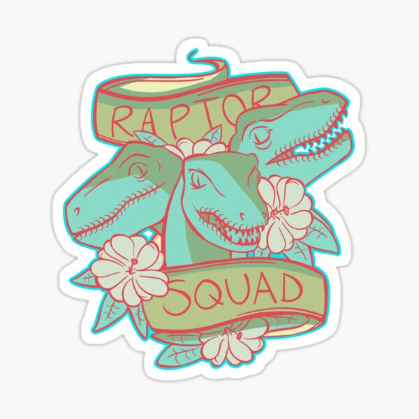 Raptor Squad Sticker