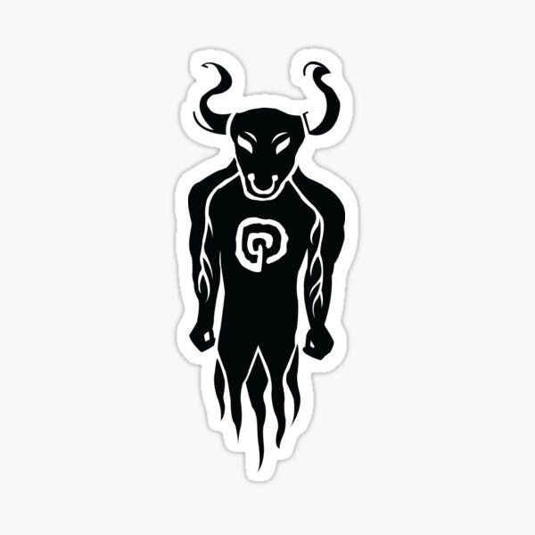 Minotaur Sticker