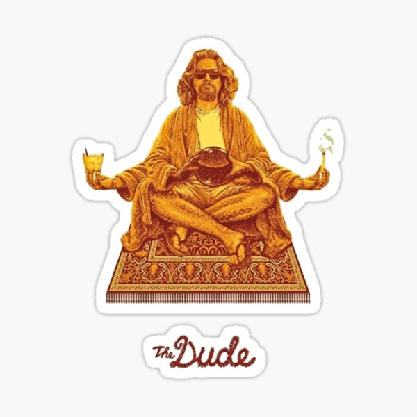 THE DUDE Sticker